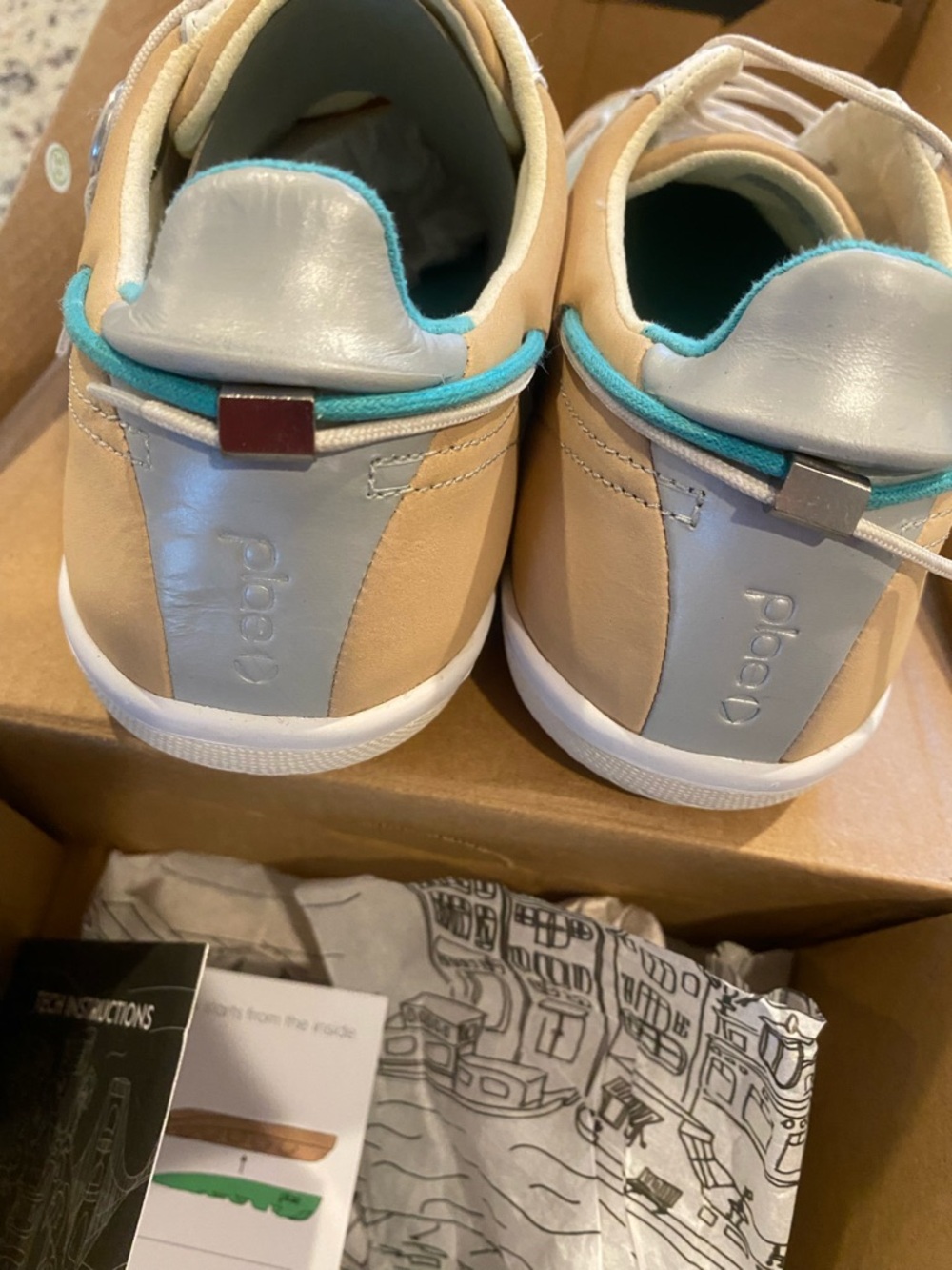NWT PLAE Butler Turtledove sneakers unisex multicolor 7 women READ DESCRIPTION - Picture 5 of 7